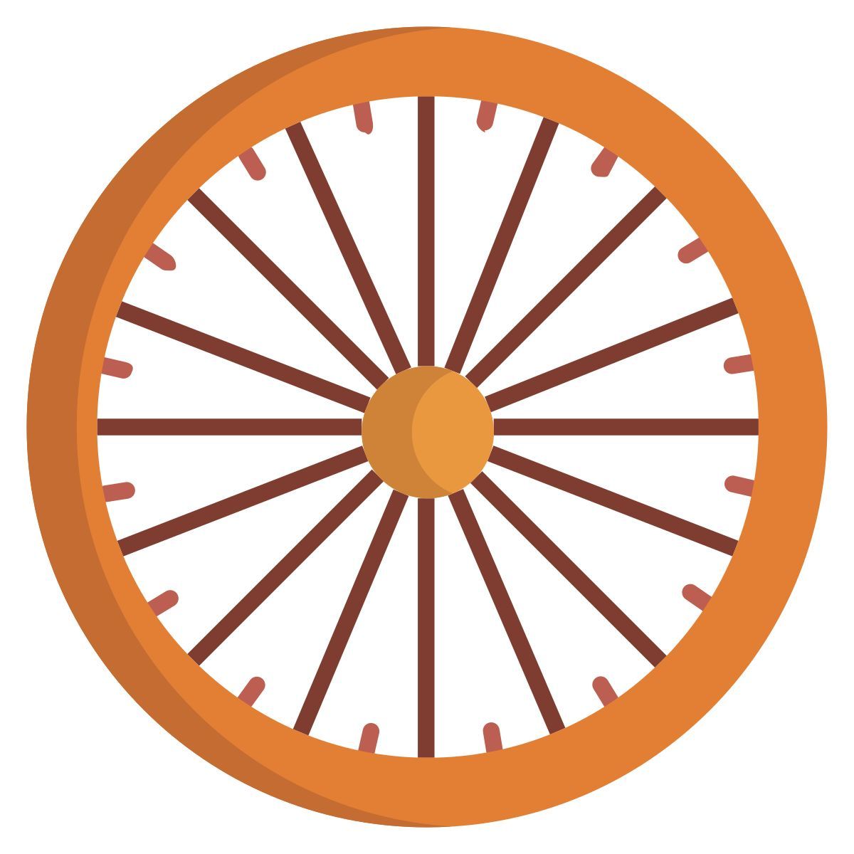 dharma wheel icon