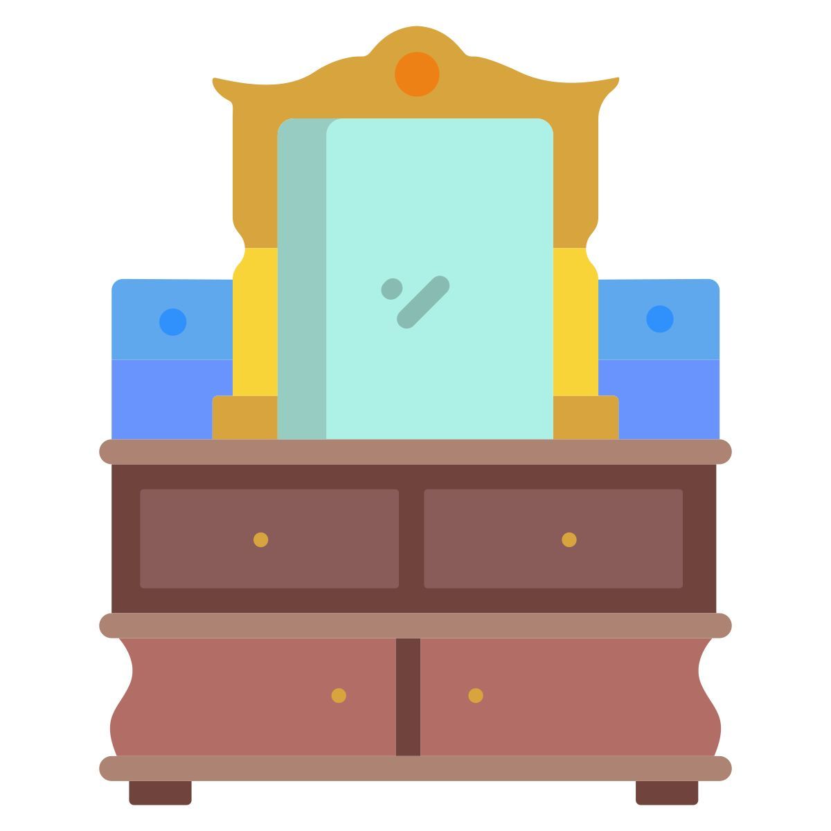 dressing table icon