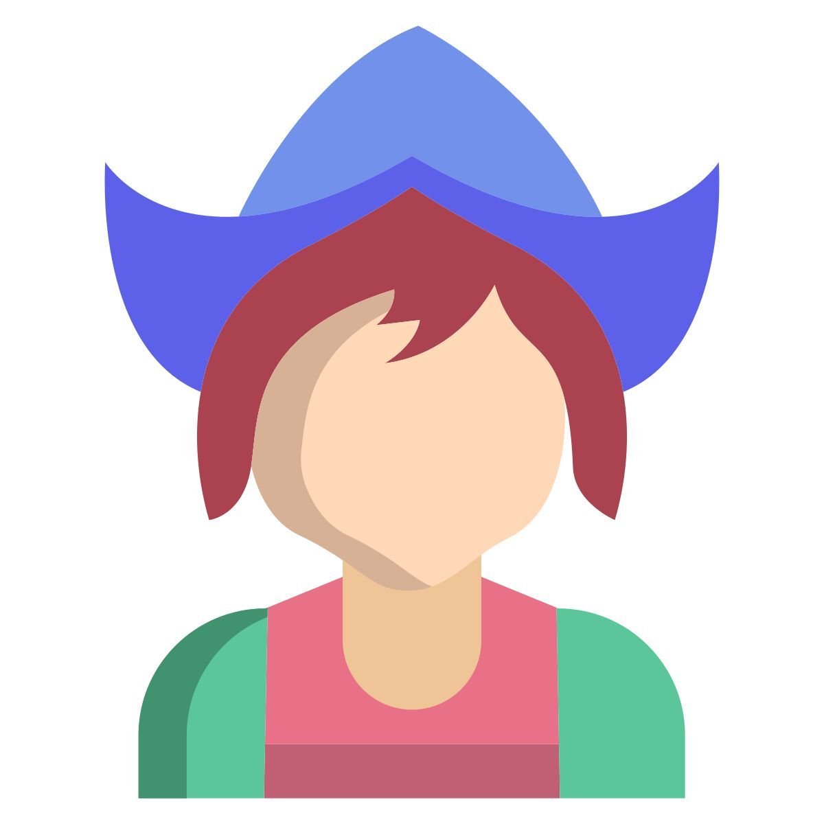 dutch woman icon