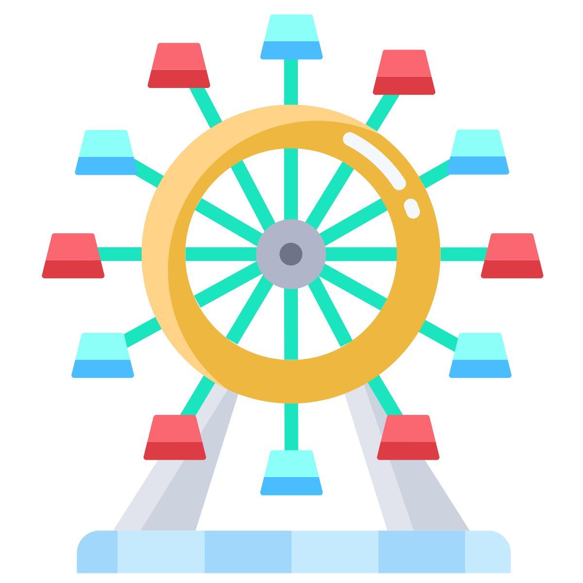 ferris wheel icon