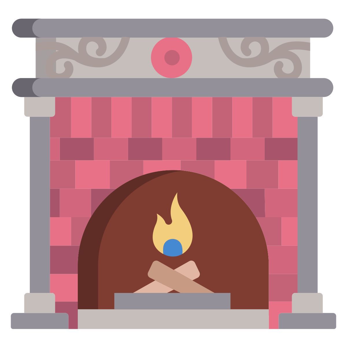 fireplace icon