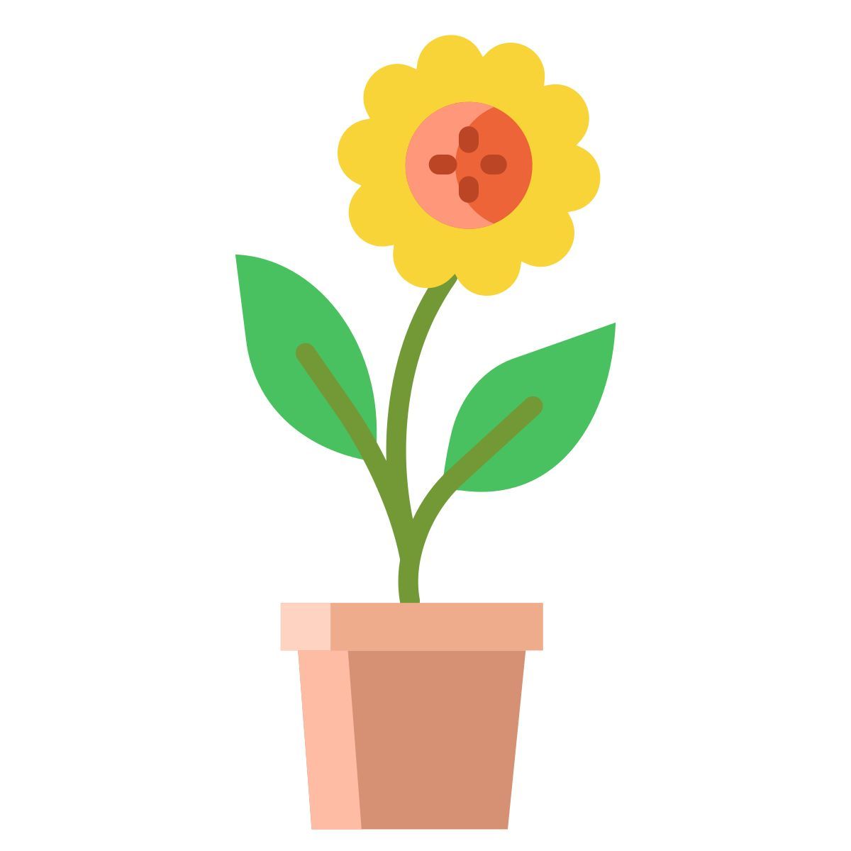 flower pot icon
