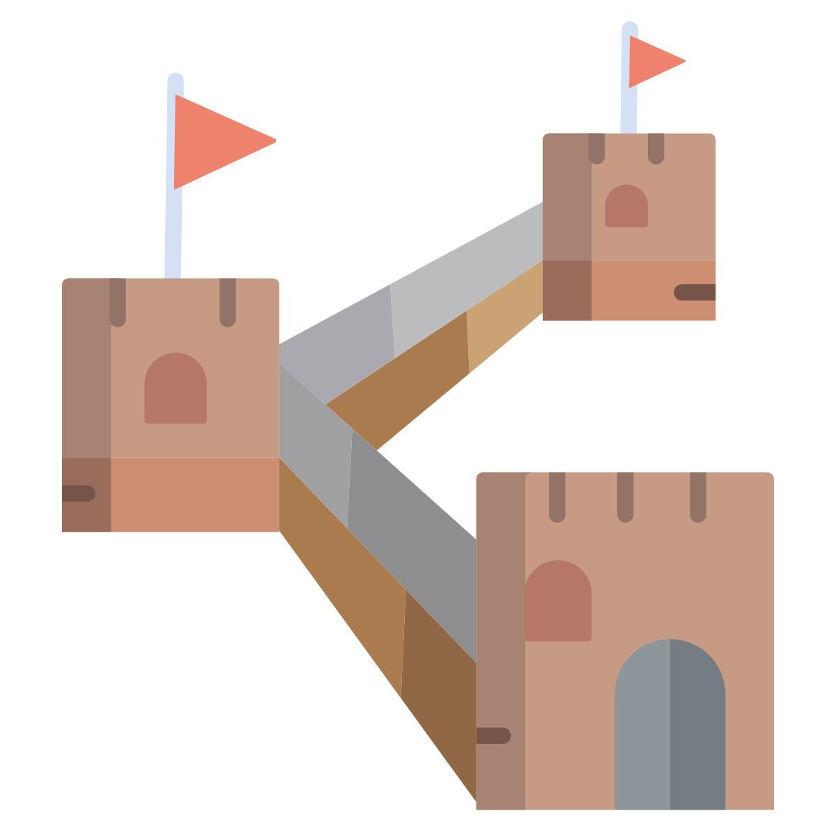 great wall of china icon