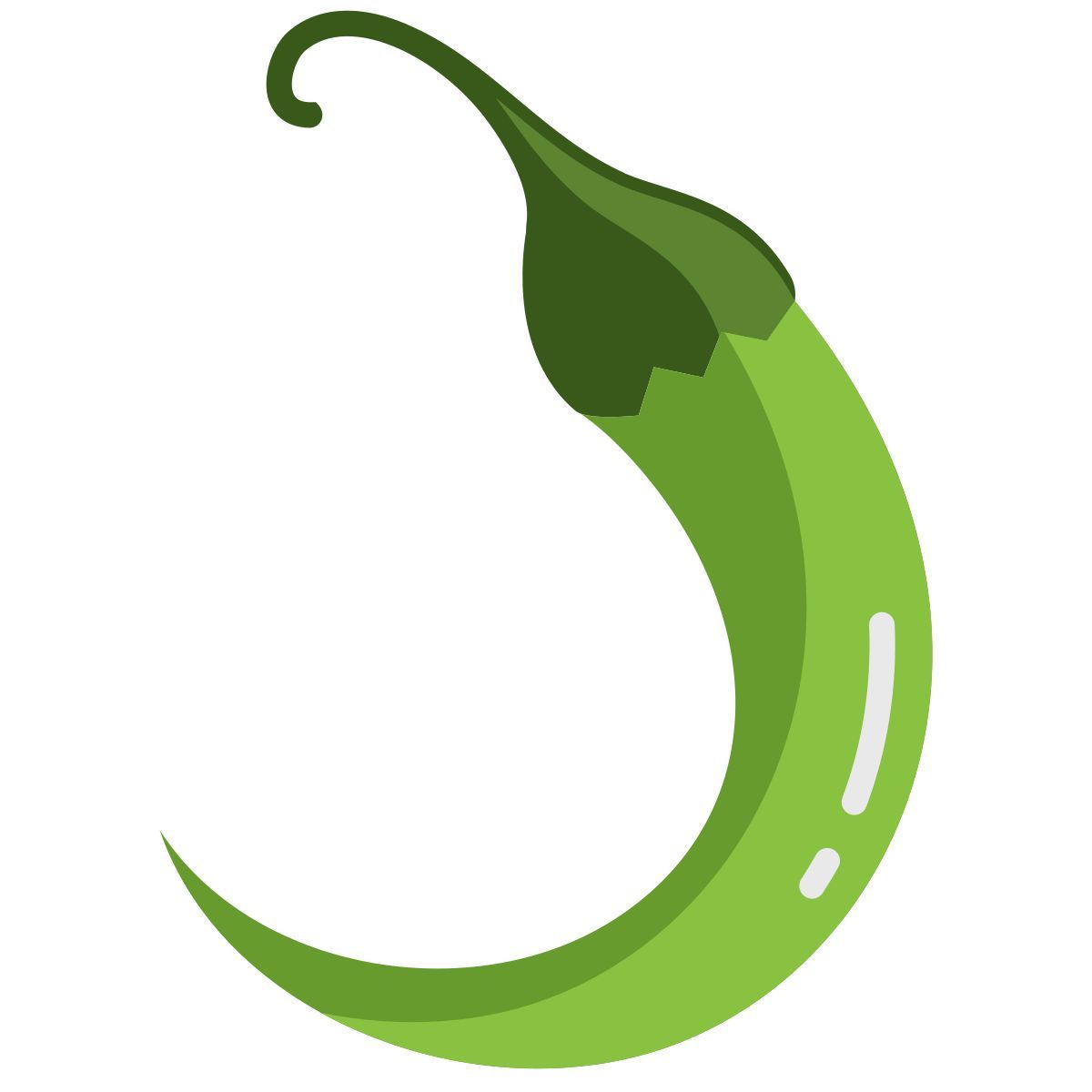 green chili pepper icon