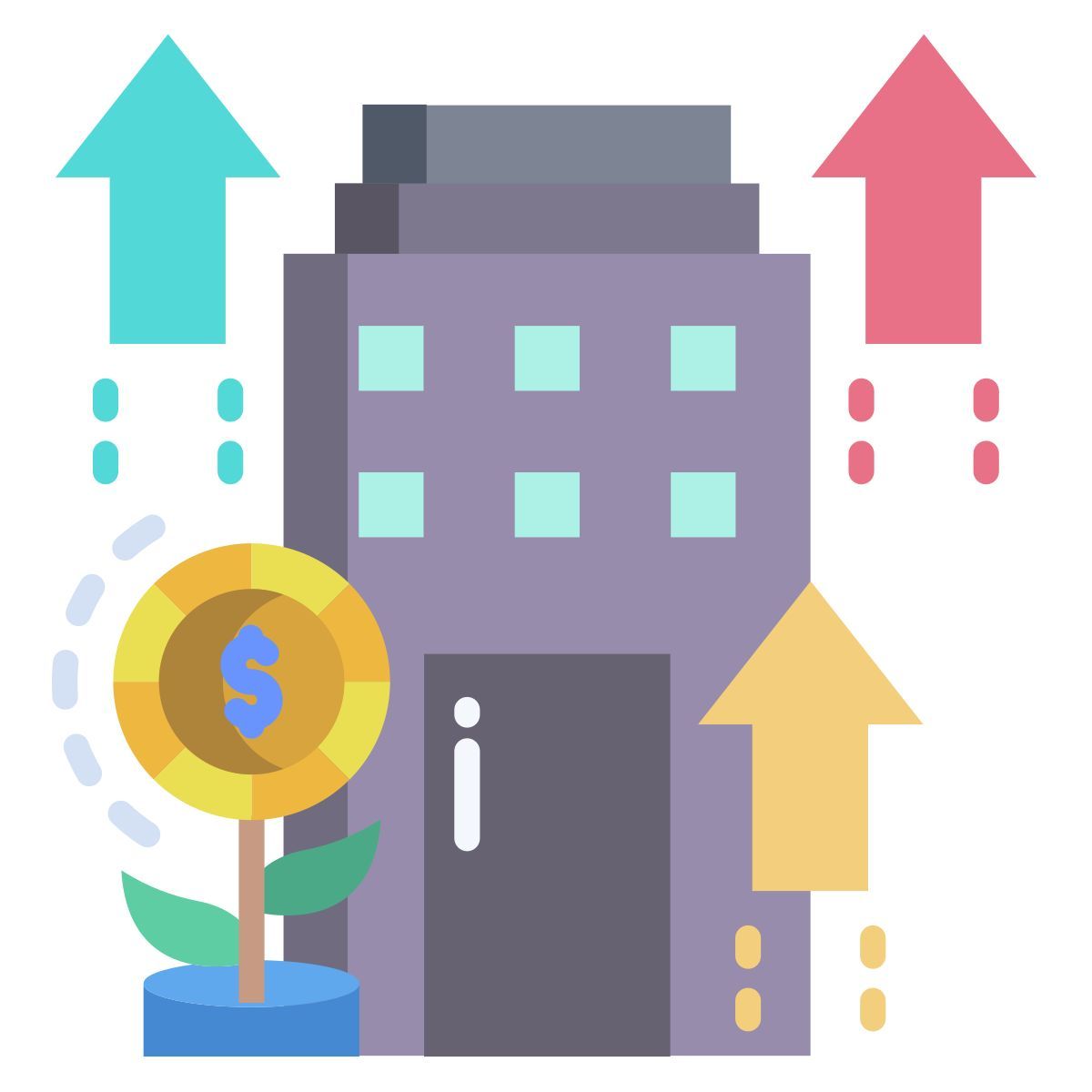 financial growth icon