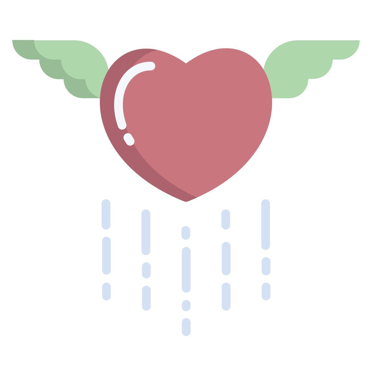 heart wings icon