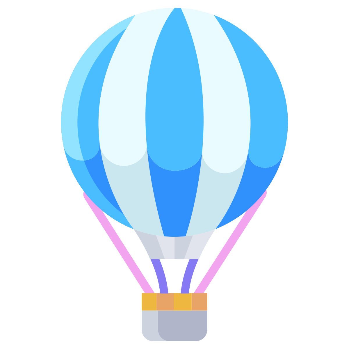 hot air balloon icon