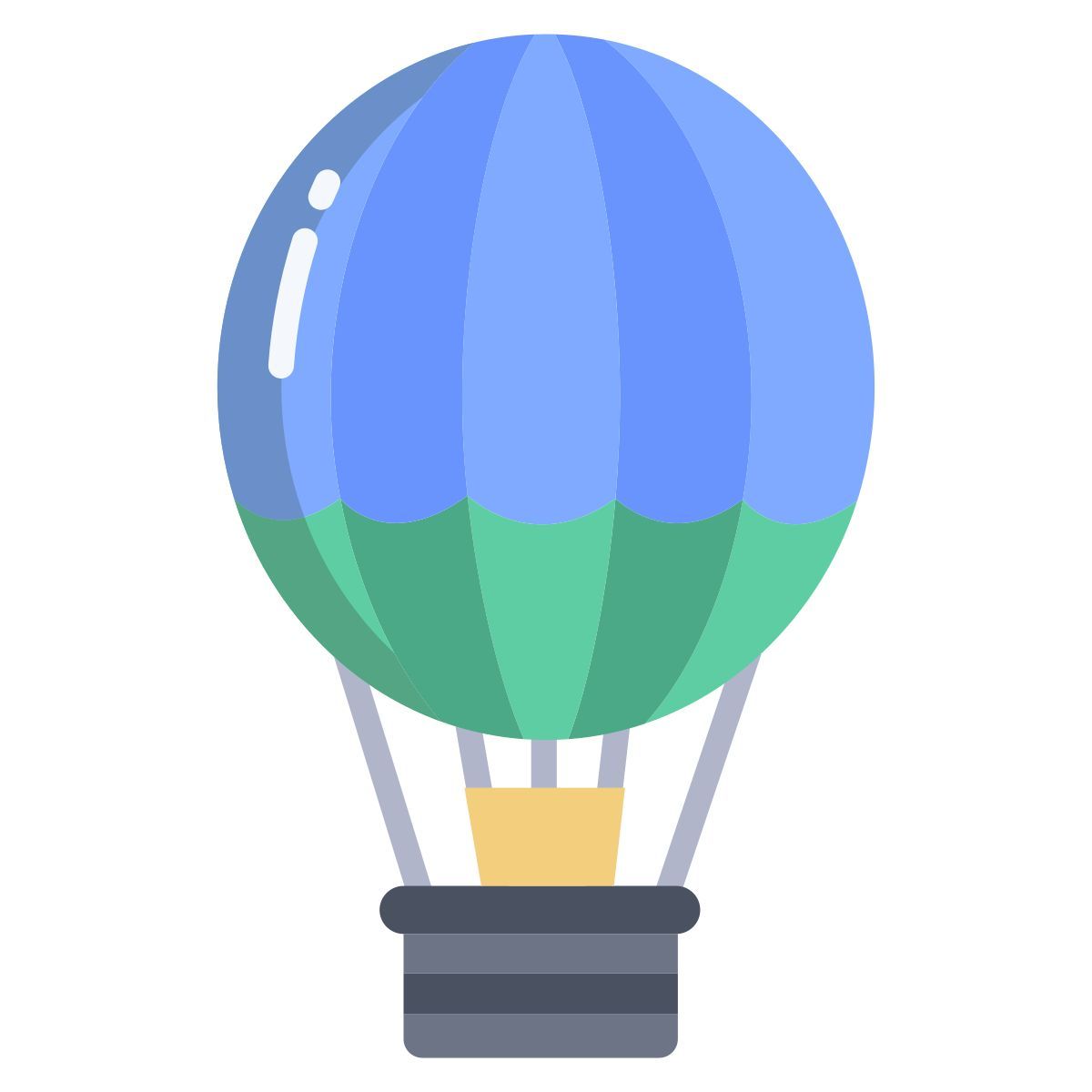 hot air balloon icon