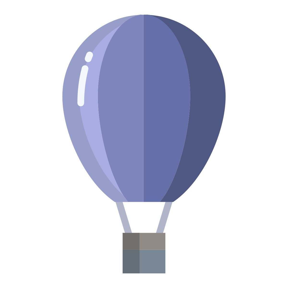 hot air balloon icon