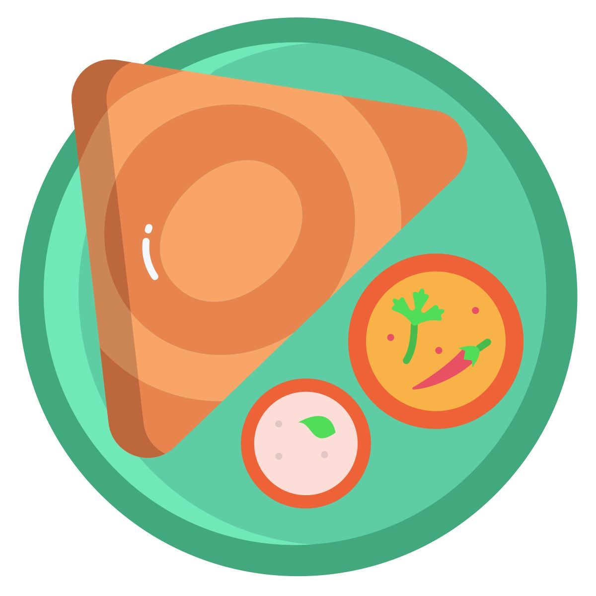 masala dosa icon