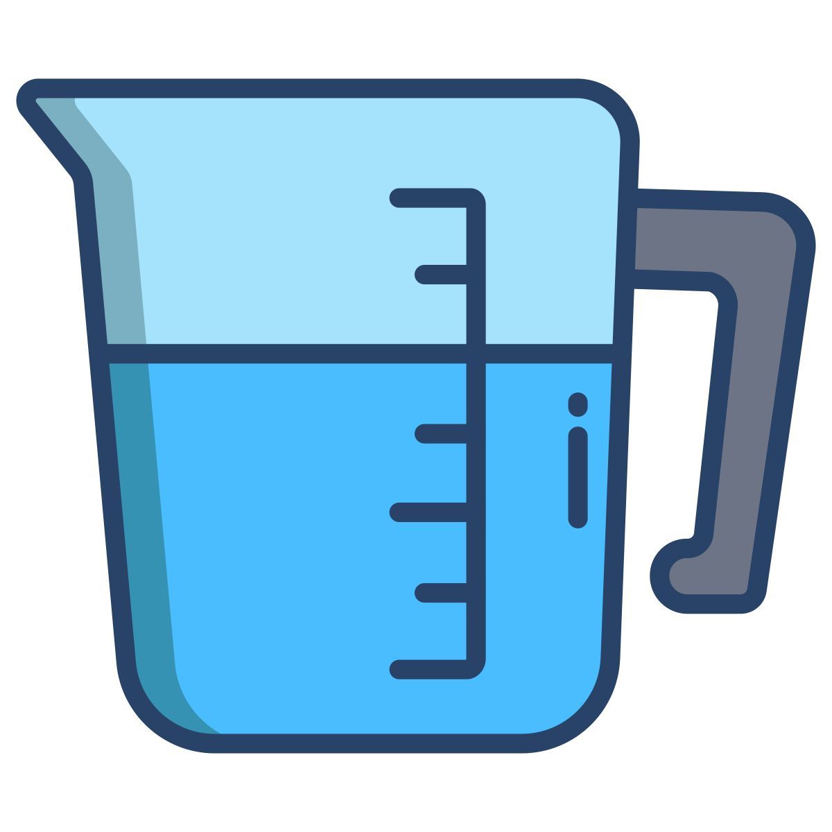 measuring jar icon