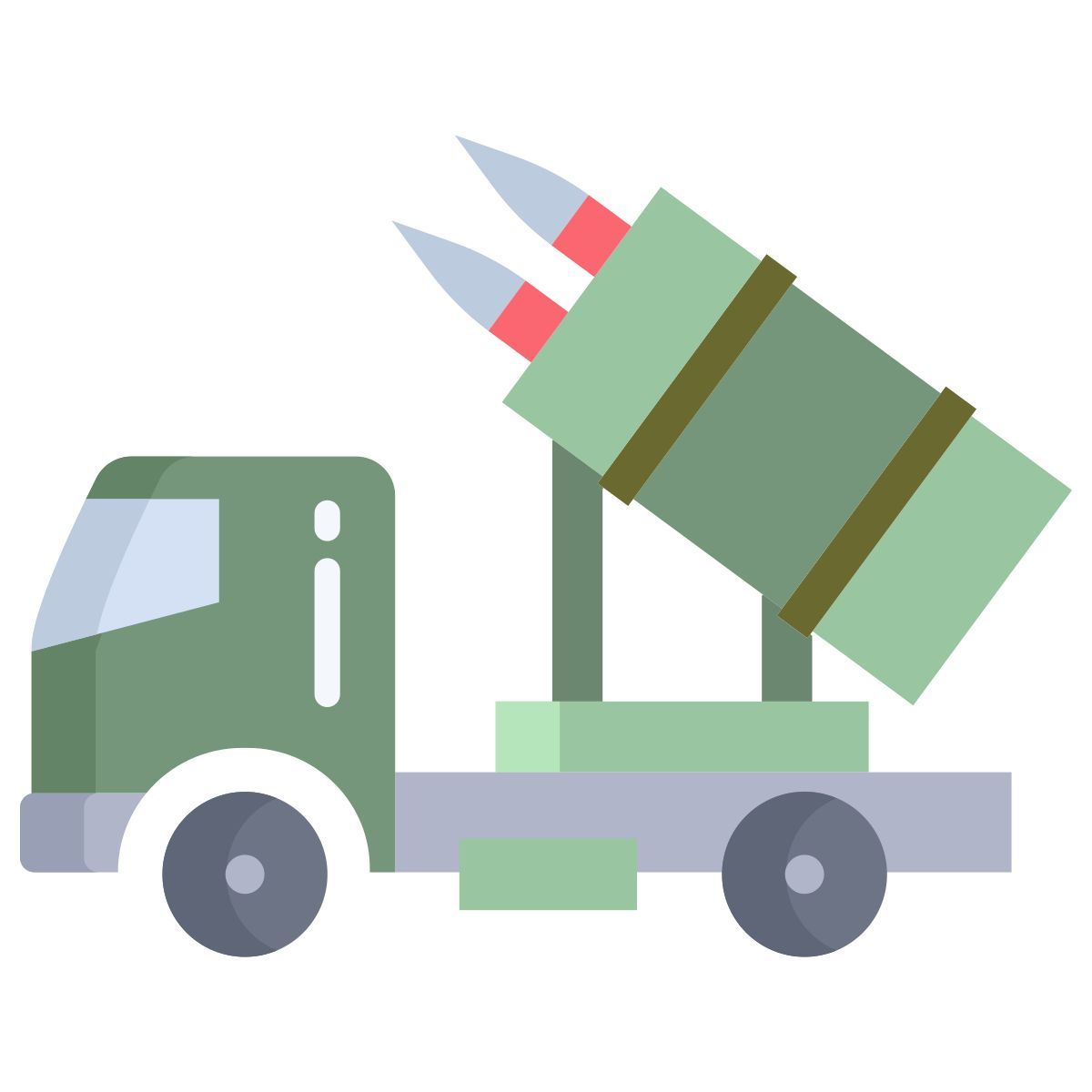 military vehicle icon
