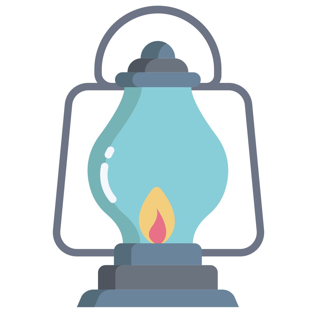 oil lamp icon