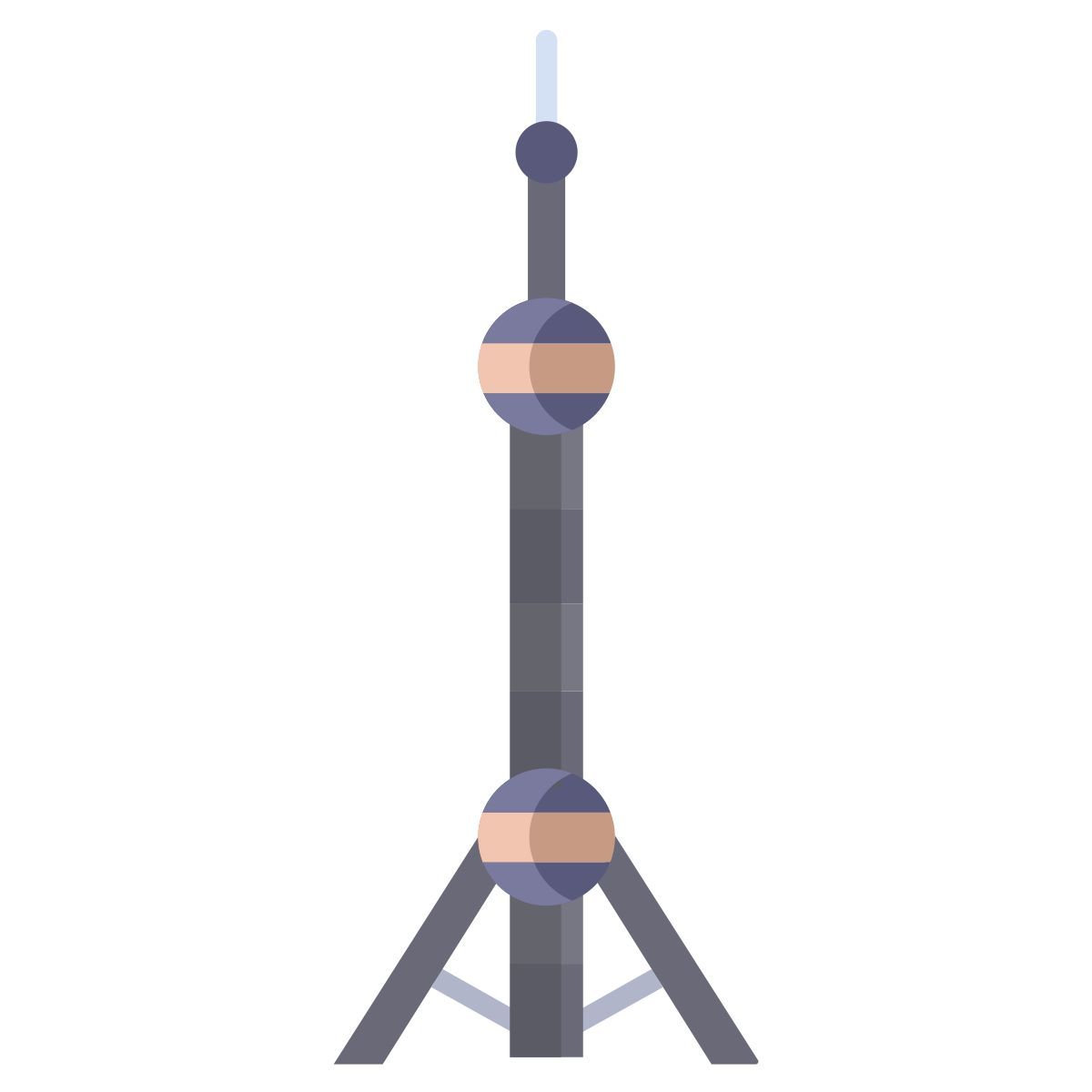 oriental pearl tower icon