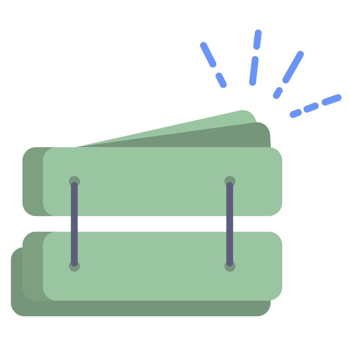 palm leaf manuscript icon