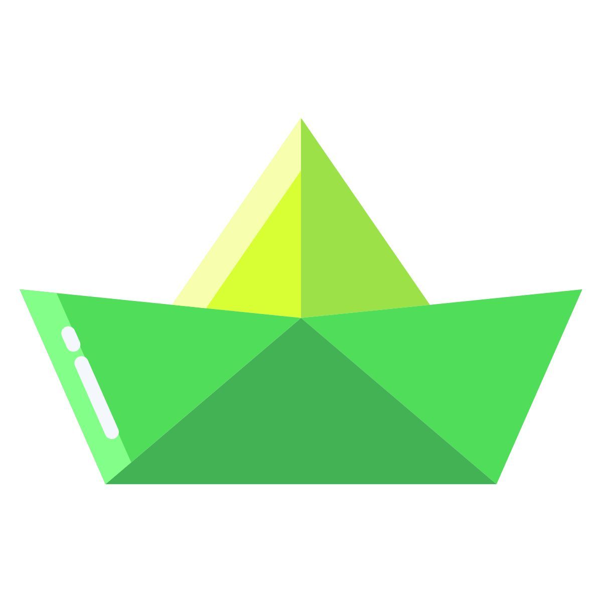paper boat icon