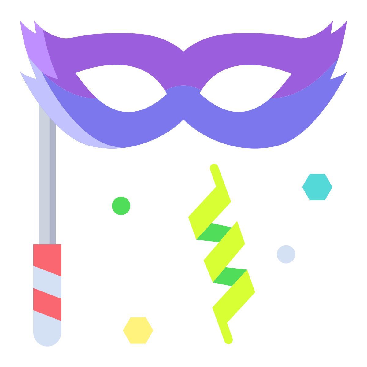 máscara de fiesta icon