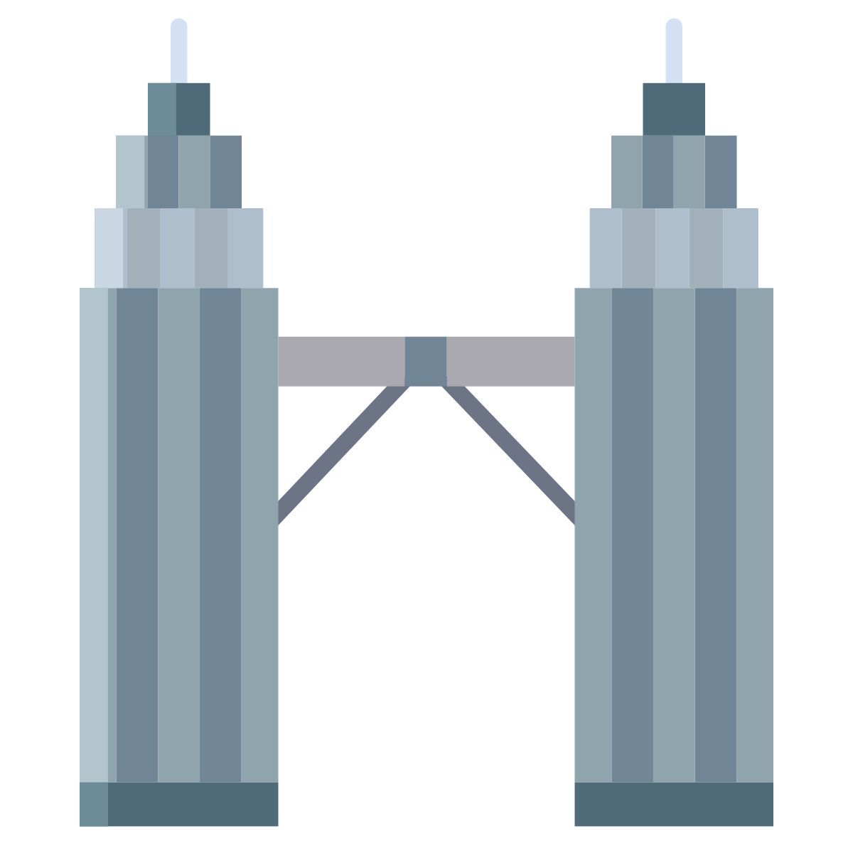 petronas twin tower icon