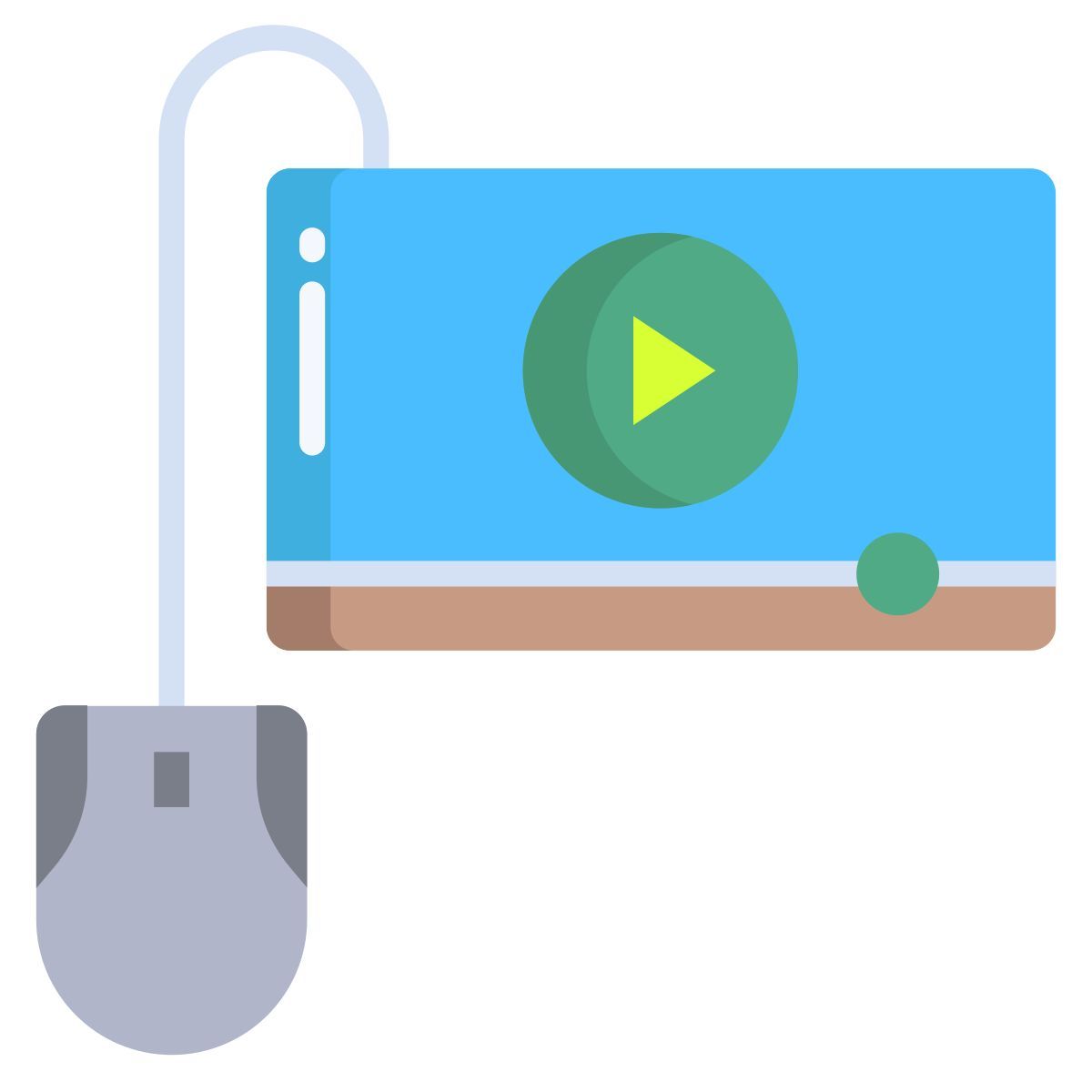 play video icon