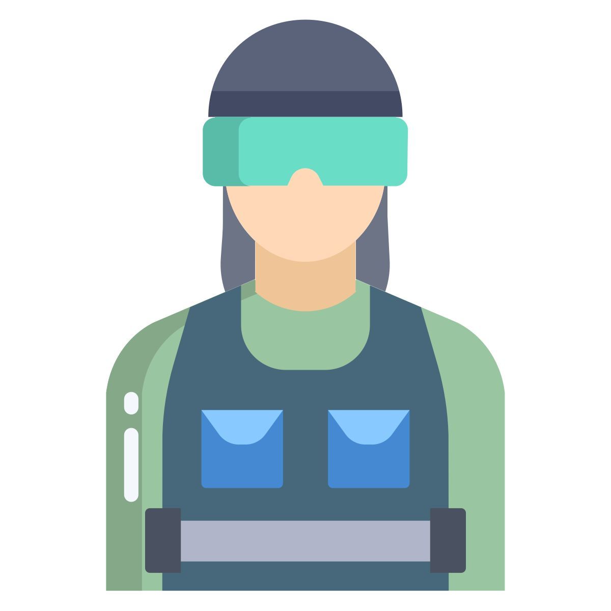 riot police icon