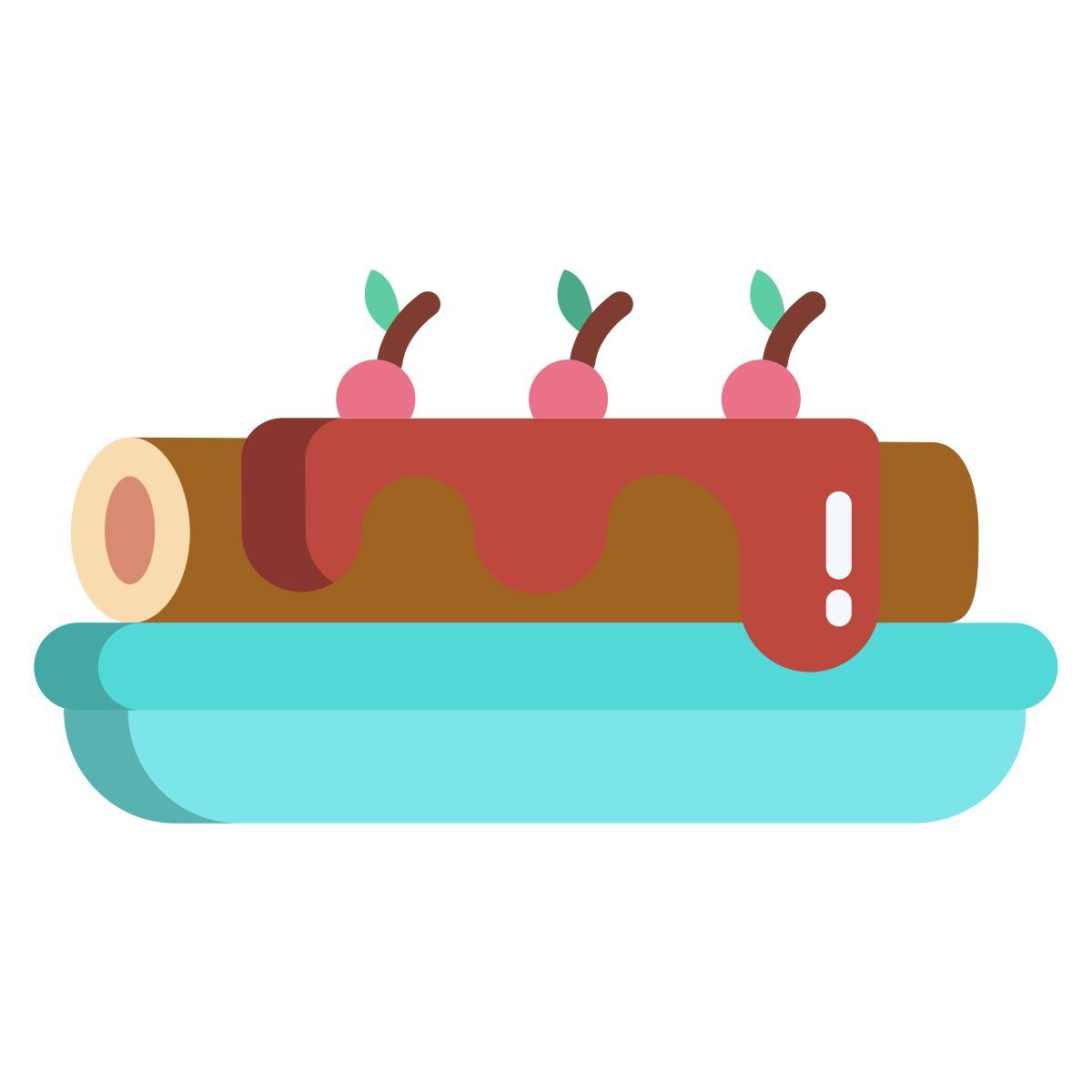roll cake icon