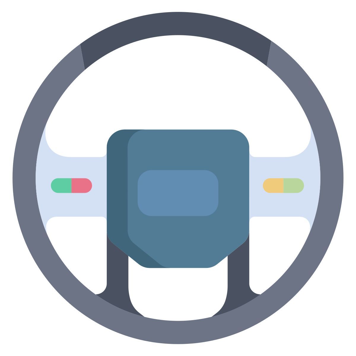 steering wheel icon