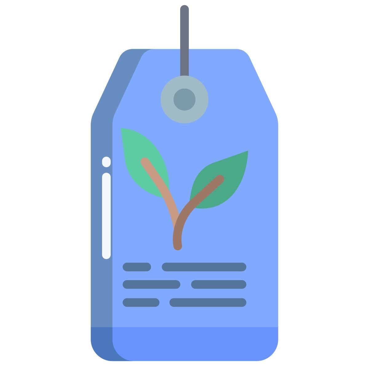 eco tag icon