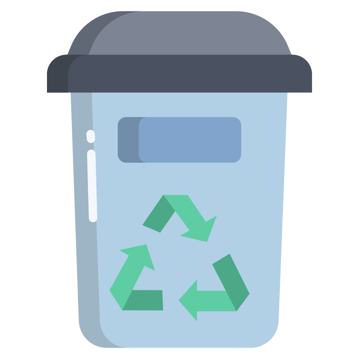 trash bin icon