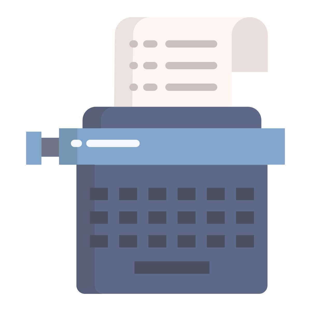typewriter icon