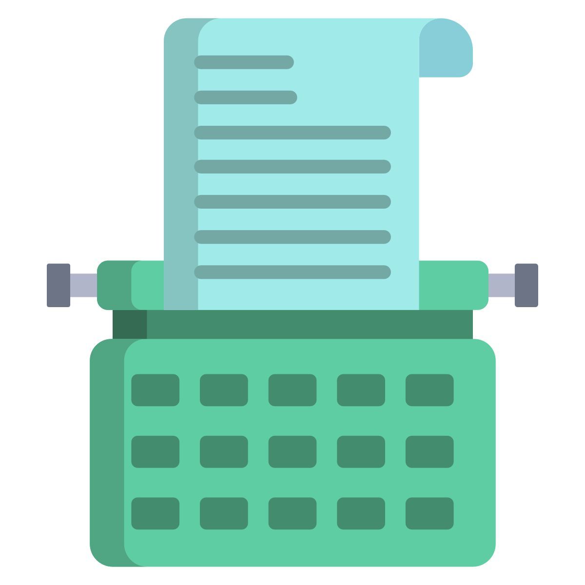 typewriter icon