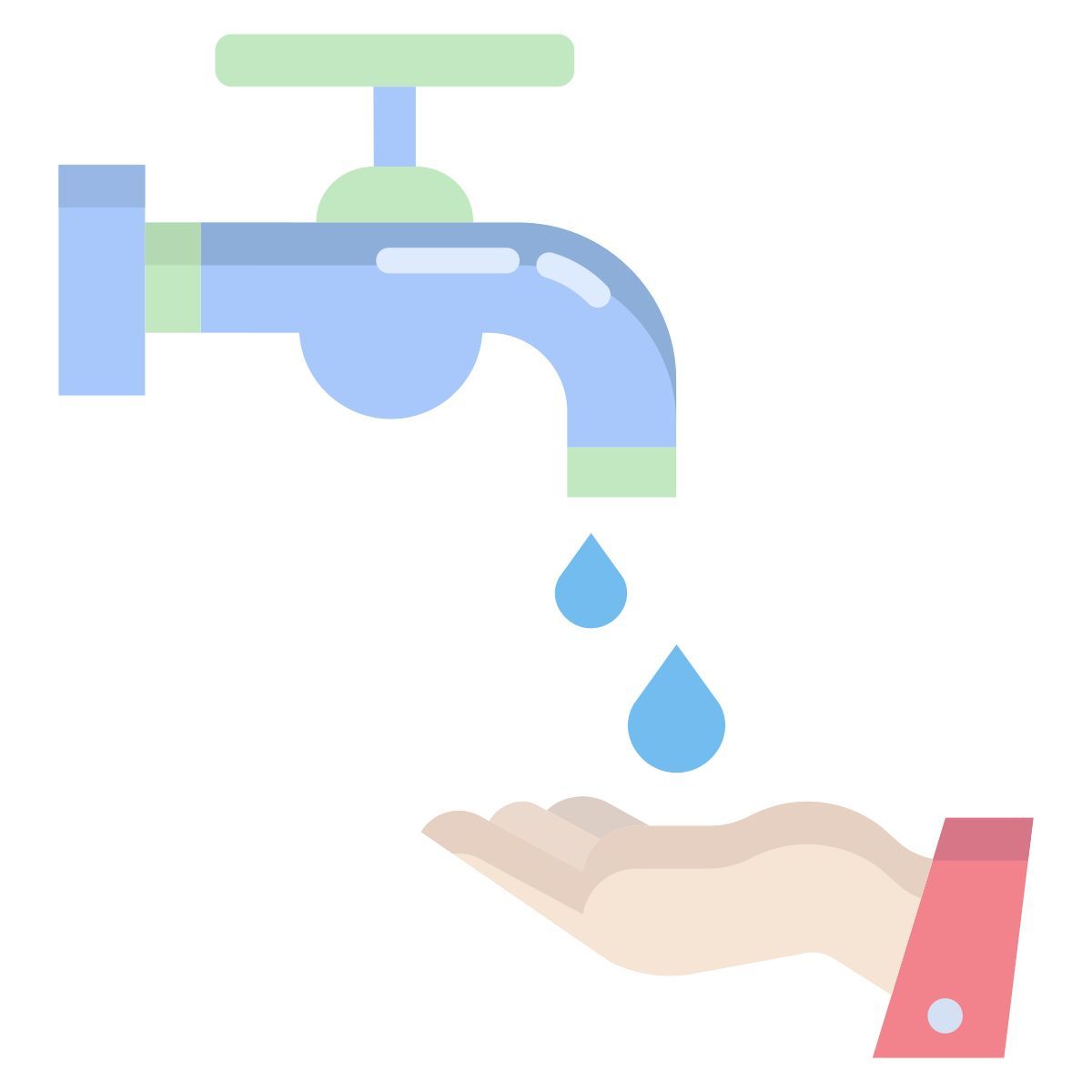 washing hands icon