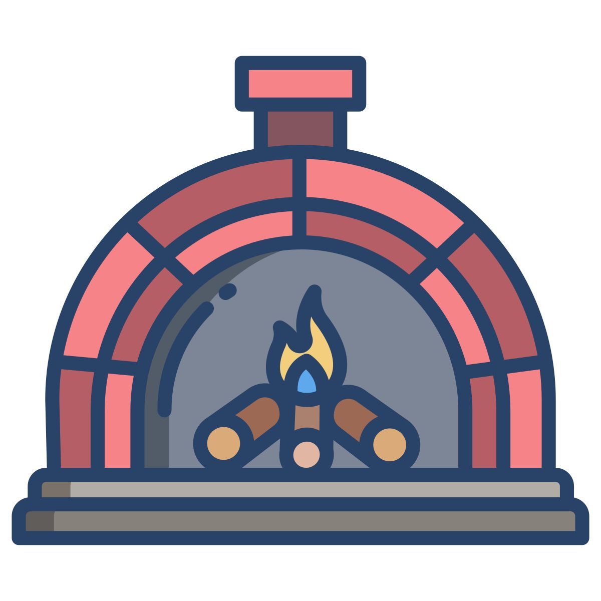 four à bois icon
