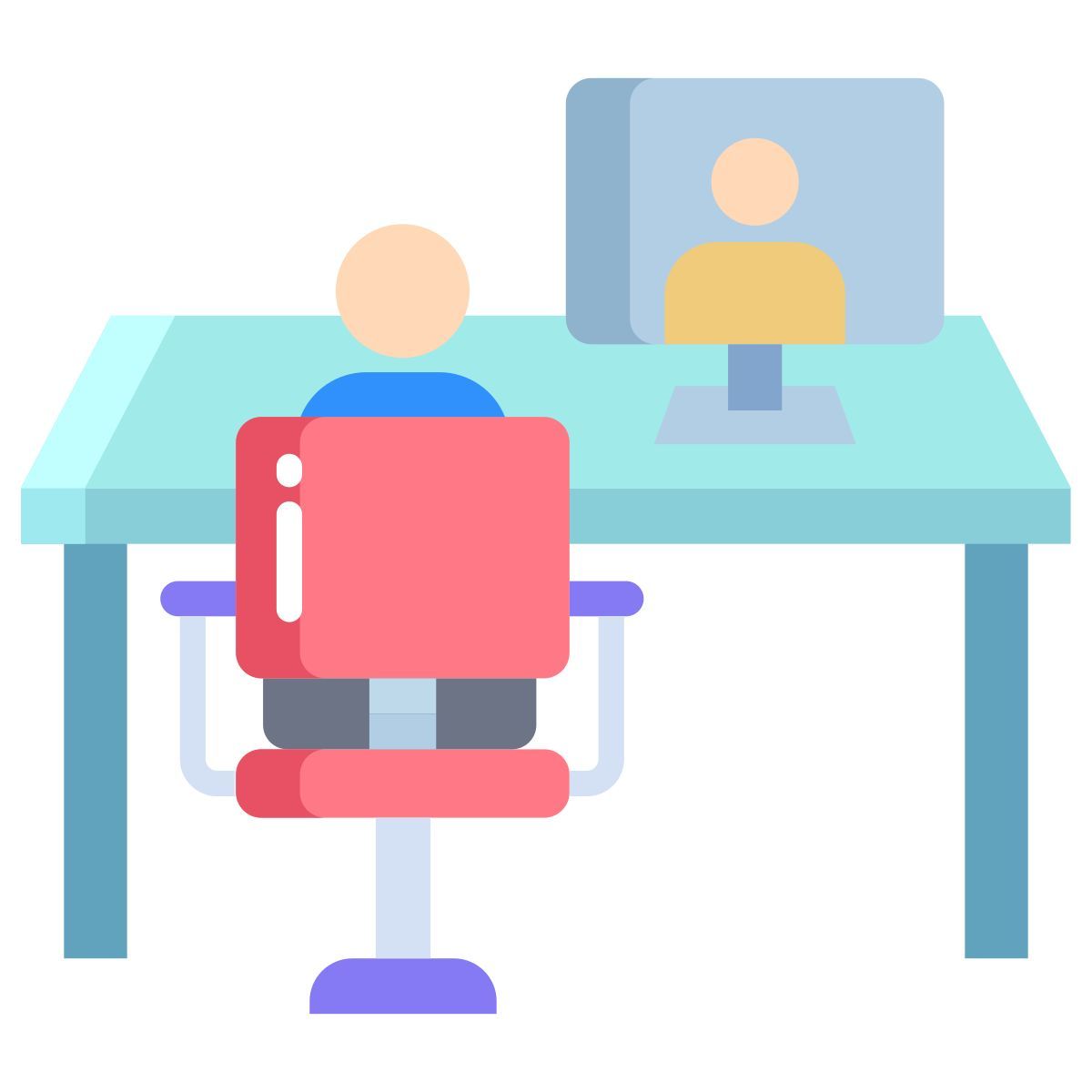 work from home icon