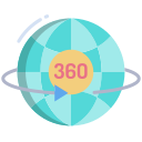 external 360-degrees-virtual-reality-icongeek26-flat-icongeek26 icon