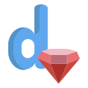external D-alphabet-icongeek26-flat-icongeek26-2 icon