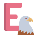 external E-alphabet-icongeek26-flat-icongeek26-2 icon
