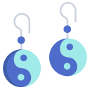 external Earrings-earrings-icongeek26-flat-icongeek26-36 icon