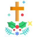 external Holy-Cross-christmas-icongeek26-flat-icongeek26 icon