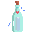 external Love-Scroll-Bottle-romance-and-love-icongeek26-flat-icongeek26 icon