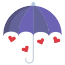 external Love-Umbrella-romance-and-love-icongeek26-flat-icongeek26 icon