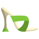 external Sculptured-Heel-Mule-high-heels-icongeek26-flat-icongeek26 icon