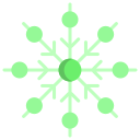 external Snowflake-snowflakes-icongeek26-flat-icongeek26-25 icon