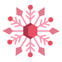external Snowflake-snowflakes-icongeek26-flat-icongeek26-26 icon