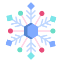 external Snowflake-snowflakes-icongeek26-flat-icongeek26-28 icon