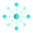 external Snowflake-snowflakes-icongeek26-flat-icongeek26-31 icon