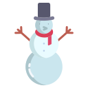 external Snowman-canada-icongeek26-flat-icongeek26 icon