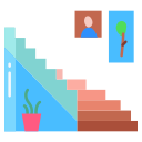 external Staircase-interior-icongeek26-flat-icongeek26 icon