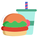 external Stuffed-Bean-Burger-With-Coke-pizza-and-burger-icongeek26-flat-icongeek26 icon