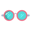 external Sunglasses-hippie-icongeek26-flat-icongeek26 icon