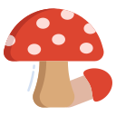 external Tiny-Red-Mushrooms-mushroom-icongeek26-flat-icongeek26 icon